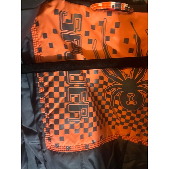 Spyder boys size 18 orange snowboarding jacket coat - Picture 5 of 5